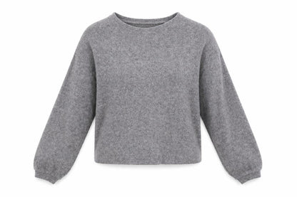 New Look Womens Grey  Knit Pullover Jumper Size M