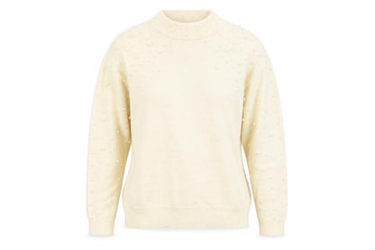 Studio Womens Yellow  Knit Pullover Jumper Size 12