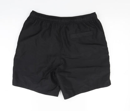ASOS Boys Black  Canvas Utility Shorts Size M