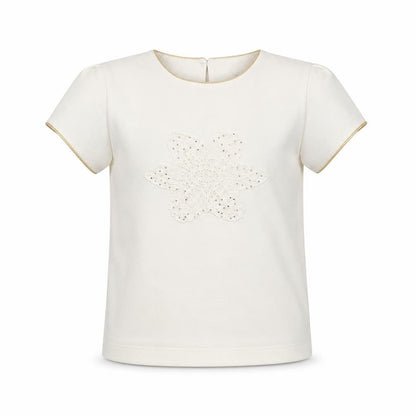 Patachou Girls White   Basic Blouse Size 8 Years