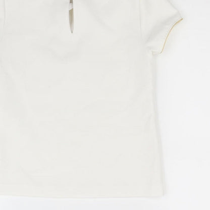 Patachou Girls White   Basic Blouse Size 8 Years