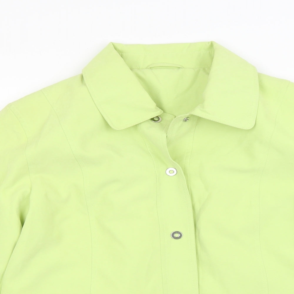 Womens UK Size 12 Preworn Green Jacket
