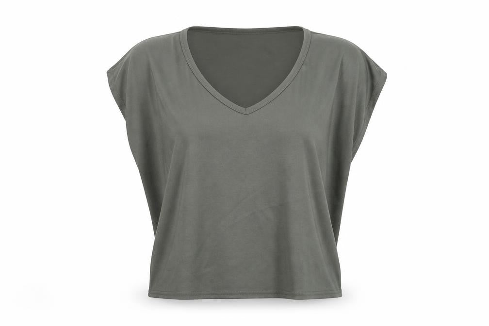 Womens UK Size M Misspap Green Basic Tank