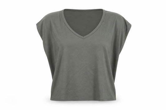 Womens UK Size M Misspap Green Basic Tank