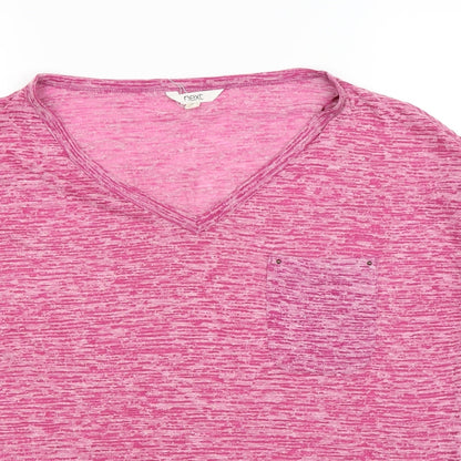 NEXT Womens Purple   Basic T-Shirt Size 10