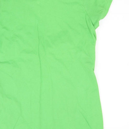 A south & fox Mens Green    Polo Size M
