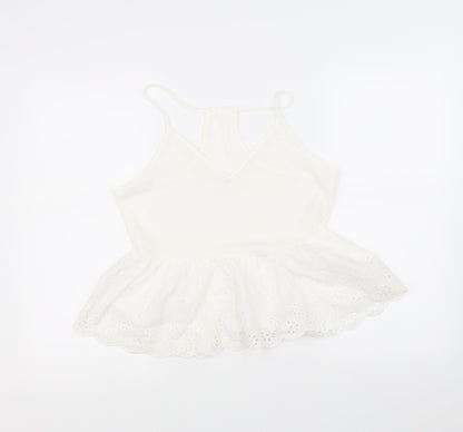 SheIn Womens White   Basic Blouse Size S