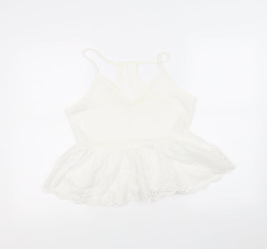 SheIn Womens White   Basic Blouse Size S