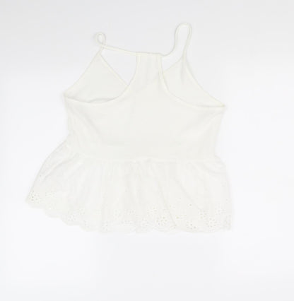 SheIn Womens White   Basic Blouse Size S