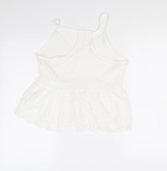 SheIn Womens White   Basic Blouse Size S