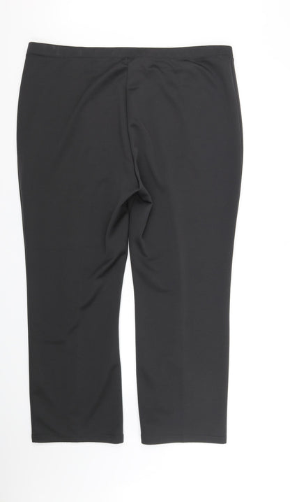 Womens UK Size 24 MARISOTA Regular Fit  Green Trousers