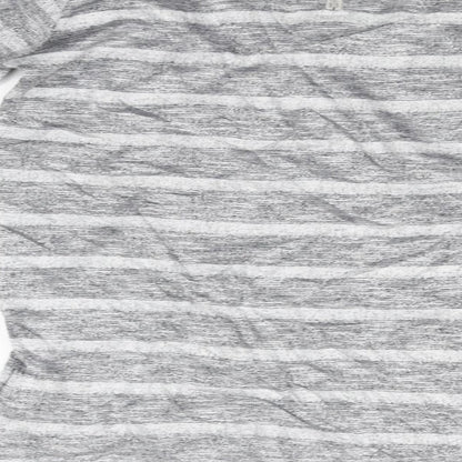 Womens UK Size S Oasis Grey Basic T-Shirt