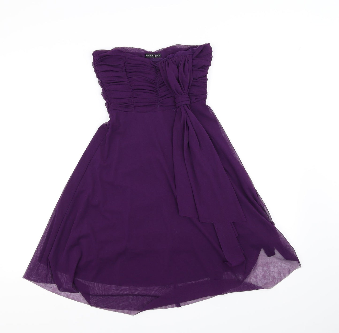 WEST ONE Womens Purple   A-Line  Size 10