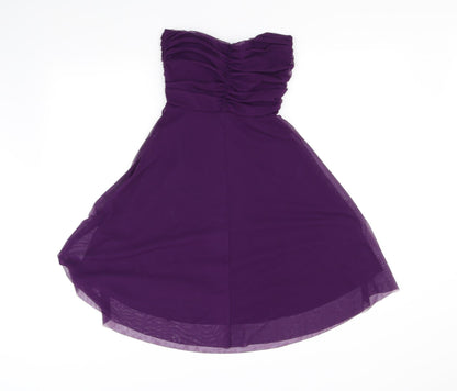 WEST ONE Womens Purple   A-Line  Size 10
