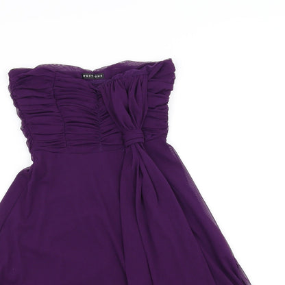 WEST ONE Womens Purple   A-Line  Size 10