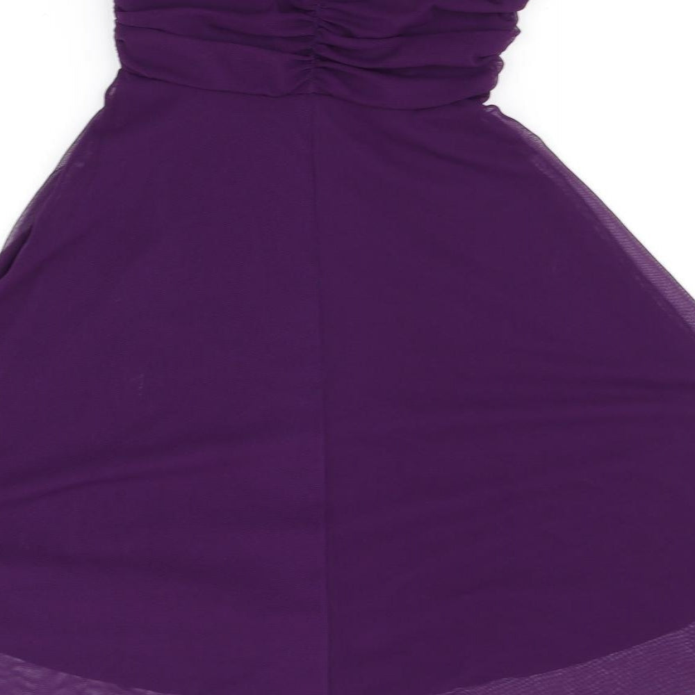 WEST ONE Womens Purple   A-Line  Size 10