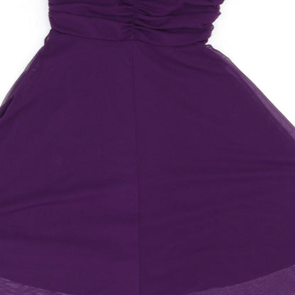 WEST ONE Womens Purple   A-Line  Size 10