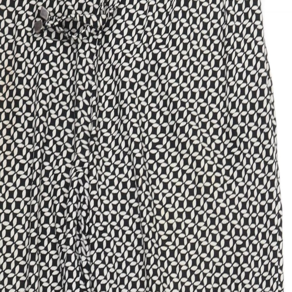 Womens UK Size 12 DEBINHAMS Regular Fit  Black Trousers
