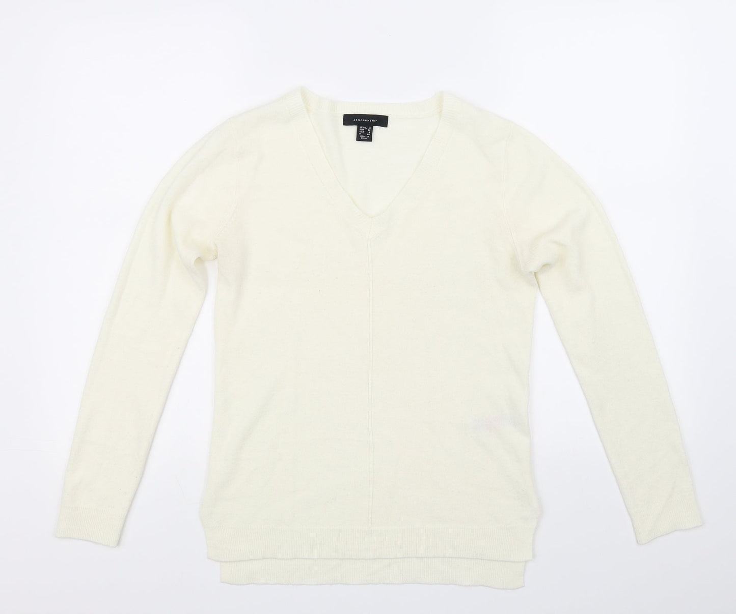 Atmosphere Womens Yellow   Pullover Jumper Size 8