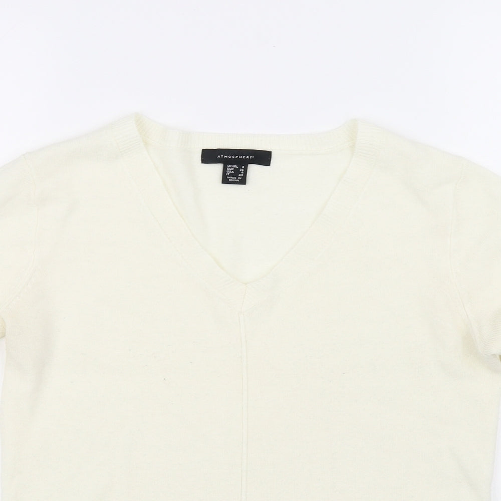 Atmosphere Womens Yellow   Pullover Jumper Size 8