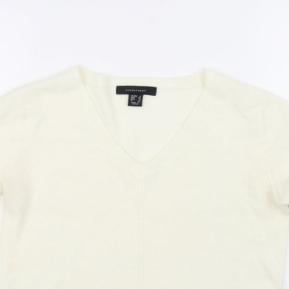 Atmosphere Womens Yellow   Pullover Jumper Size 8