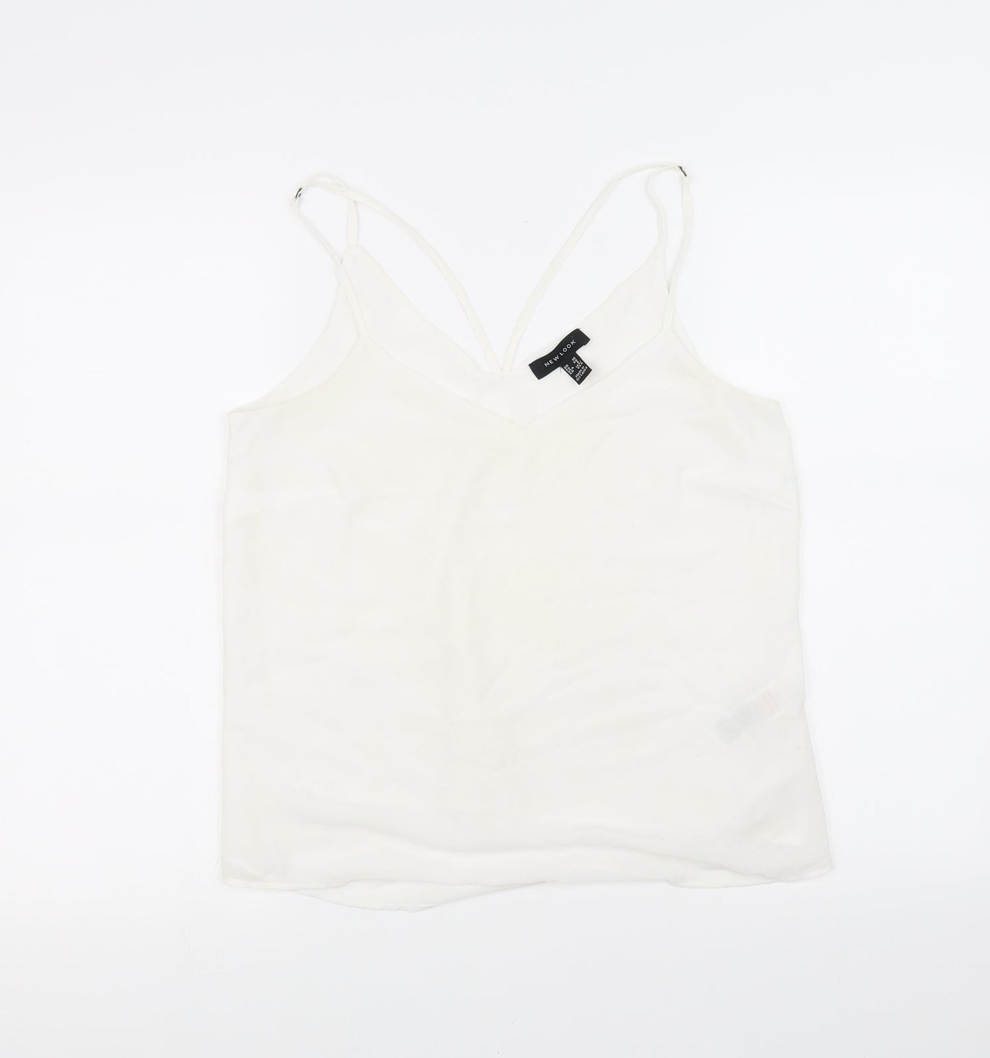 New Look Womens White   Basic Blouse Size 10