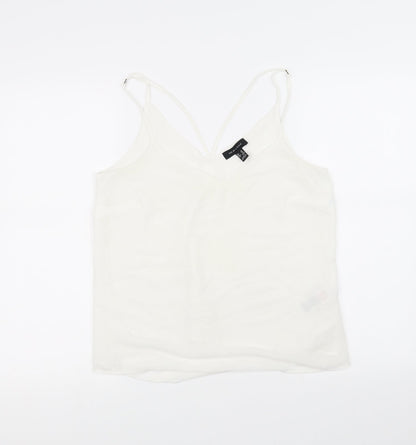 New Look Womens White   Basic Blouse Size 10