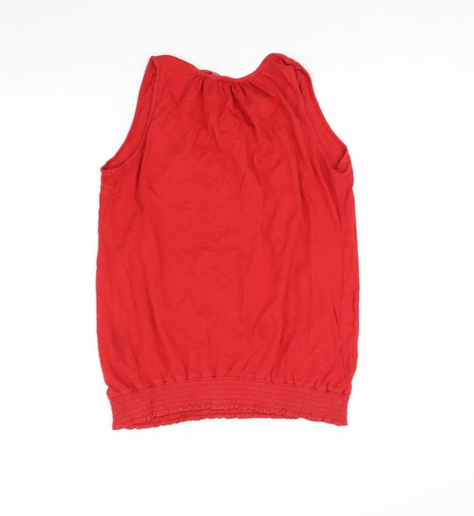 TU Womens Red   Basic Tank Size 14