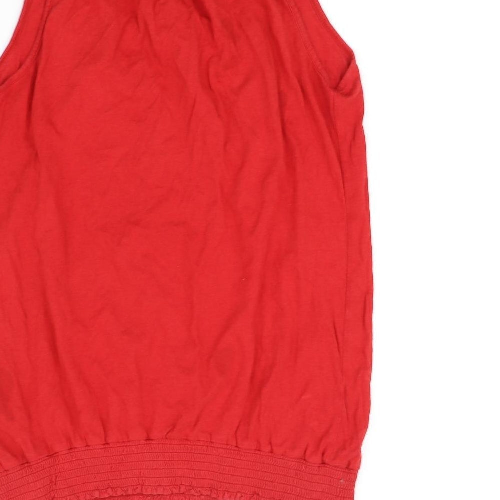 TU Womens Red   Basic Tank Size 14