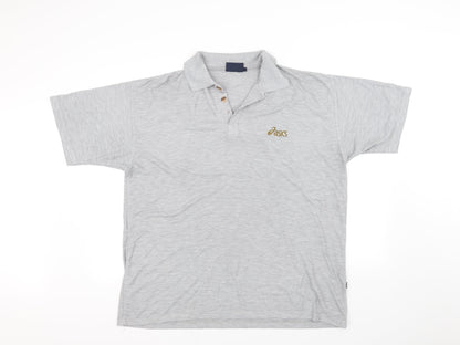 Oasis Mens Grey    Polo Size L