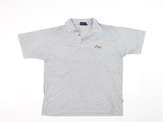 Oasis Mens Grey    Polo Size L
