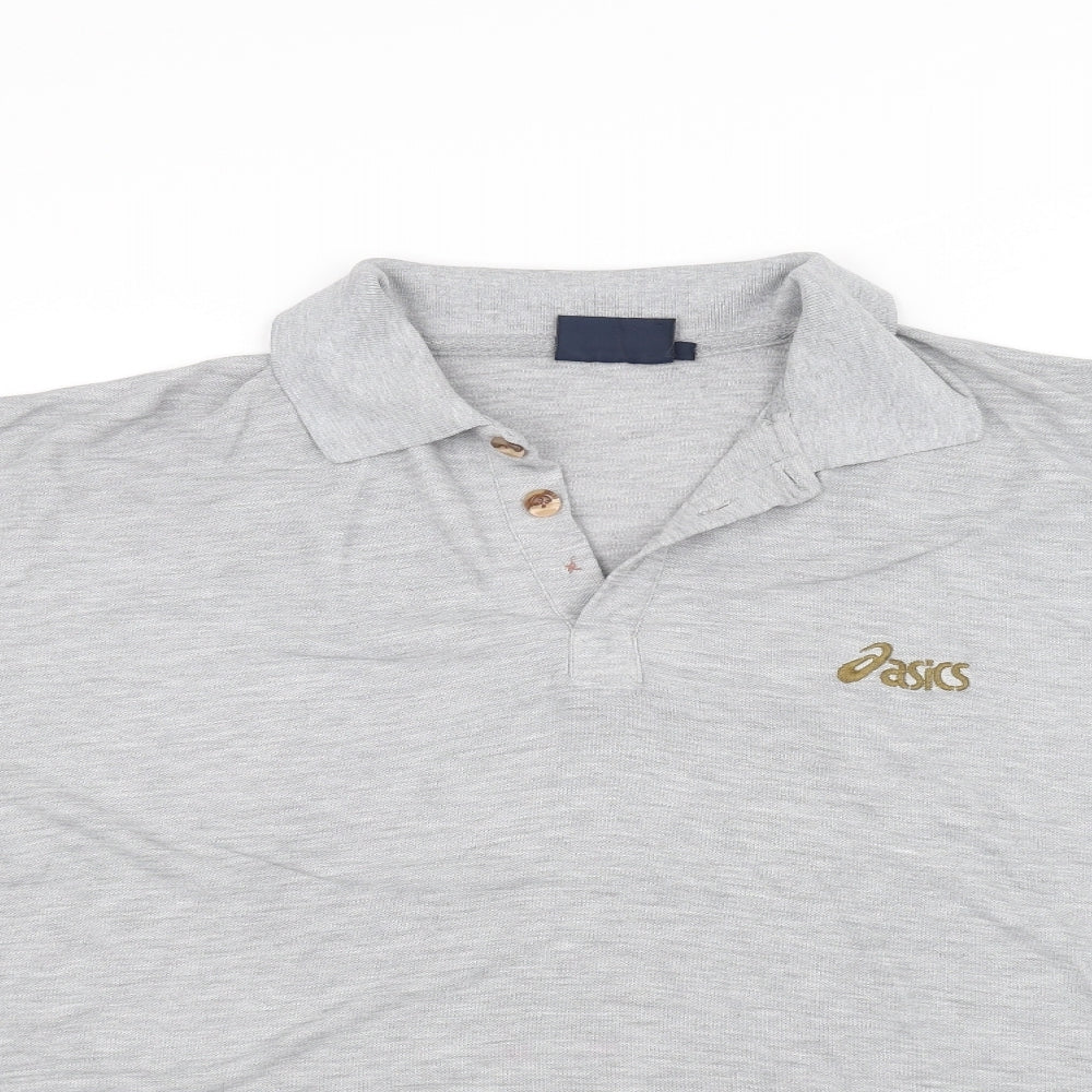 Oasis Mens Grey    Polo Size L