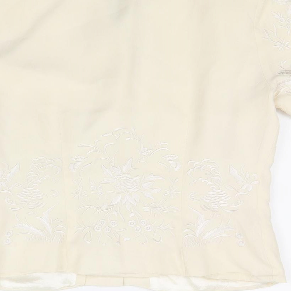 Monsoon Womens Beige   Cardigan Jumper Size 10