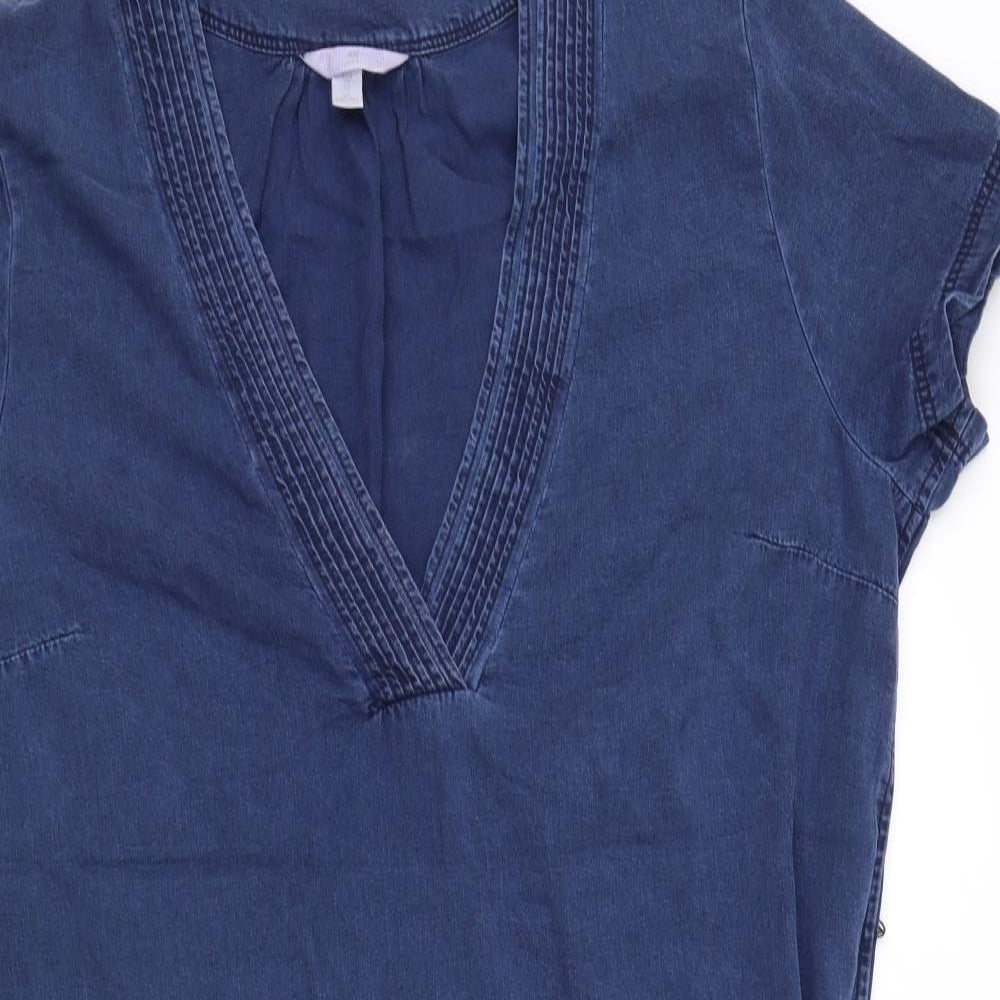 H&M Womens Blue   Pullover Jumper Size 10
