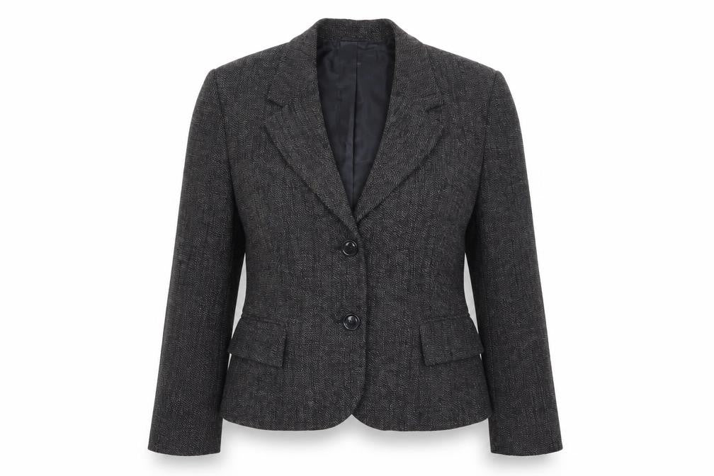 Womens UK Size 14 Marks and Spencer Regular Grey Suit Jacket