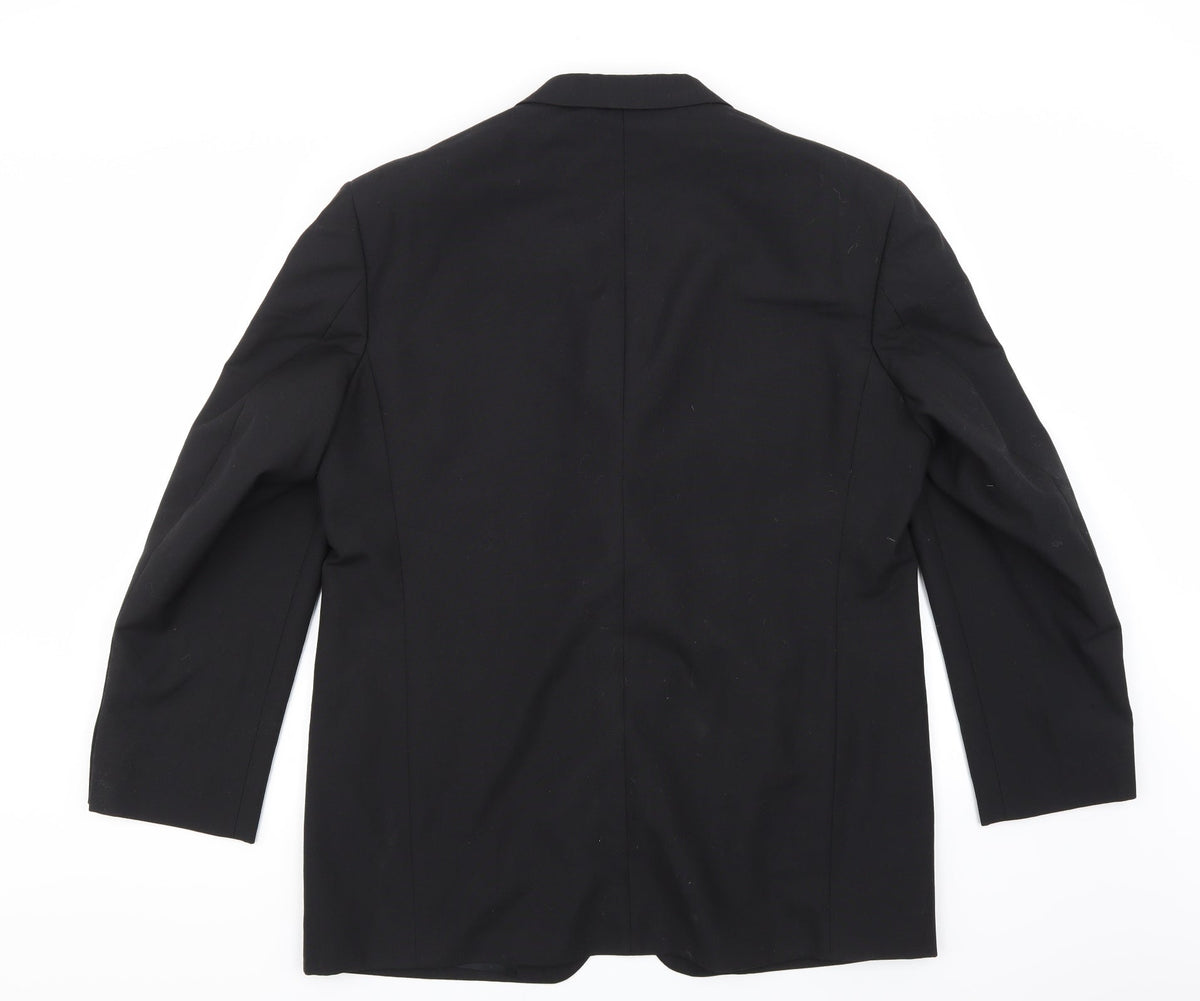 Mens UK Size 44 Torre Regular Black Suit Jacket