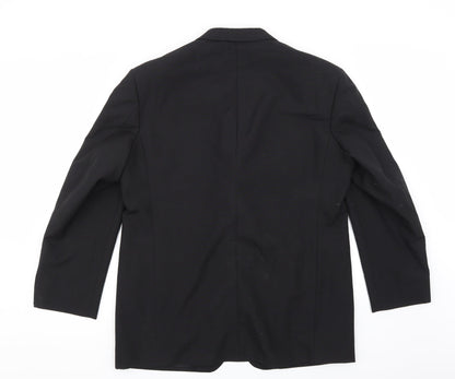 Mens UK Size 44 Torre Regular Black Suit Jacket