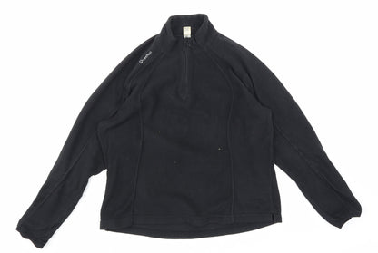 Quechua Womens Black  Fleece Jacket  Size L