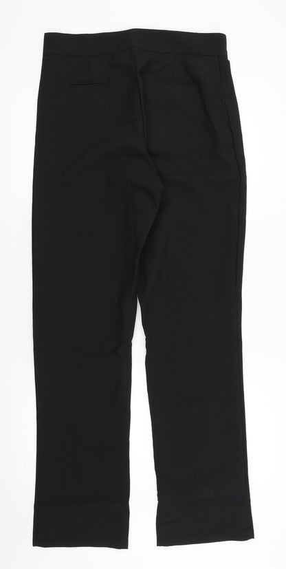 Finesse Womens Black   Dress Pants Trousers Size 10 L31 in
