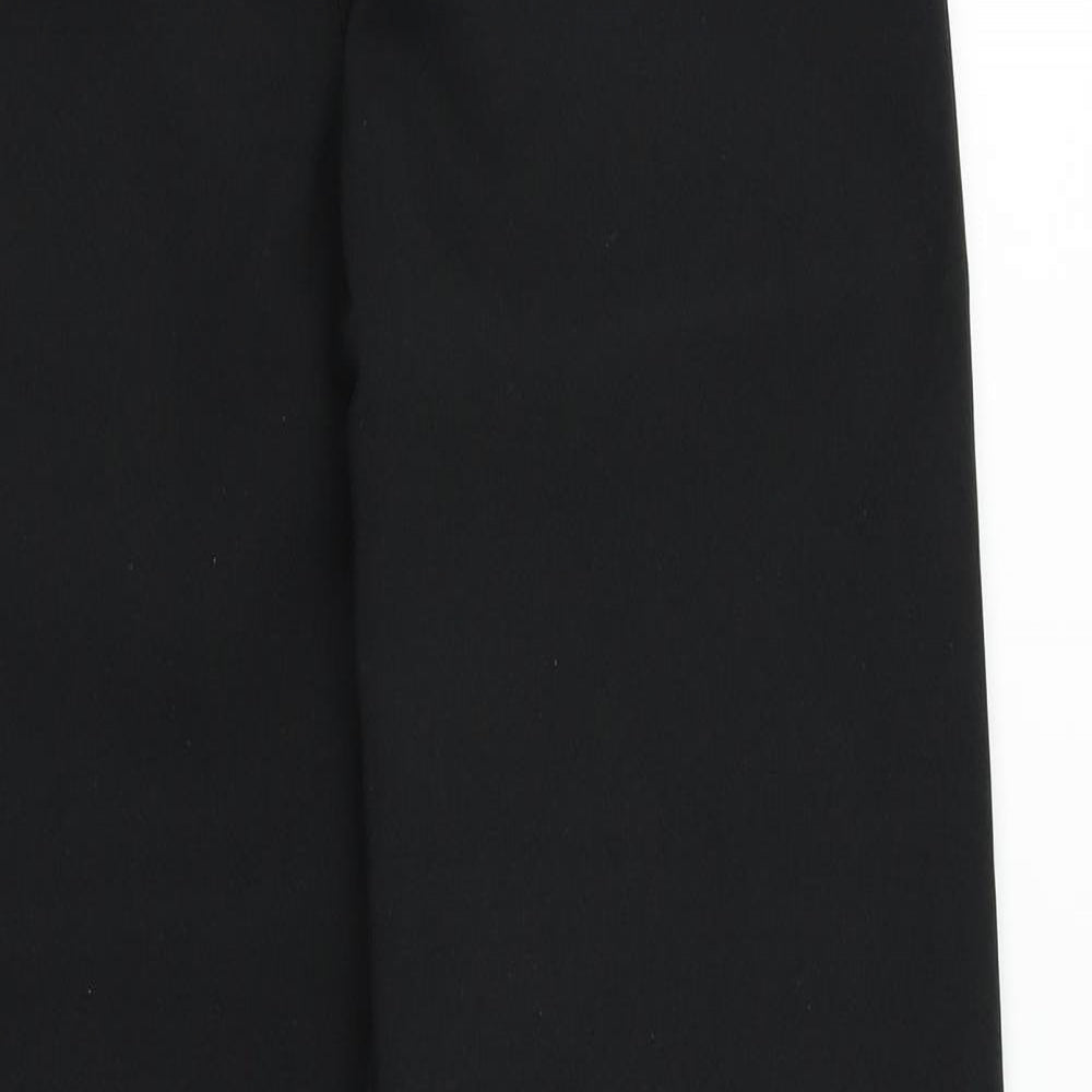 Finesse Womens Black   Dress Pants Trousers Size 10 L31 in