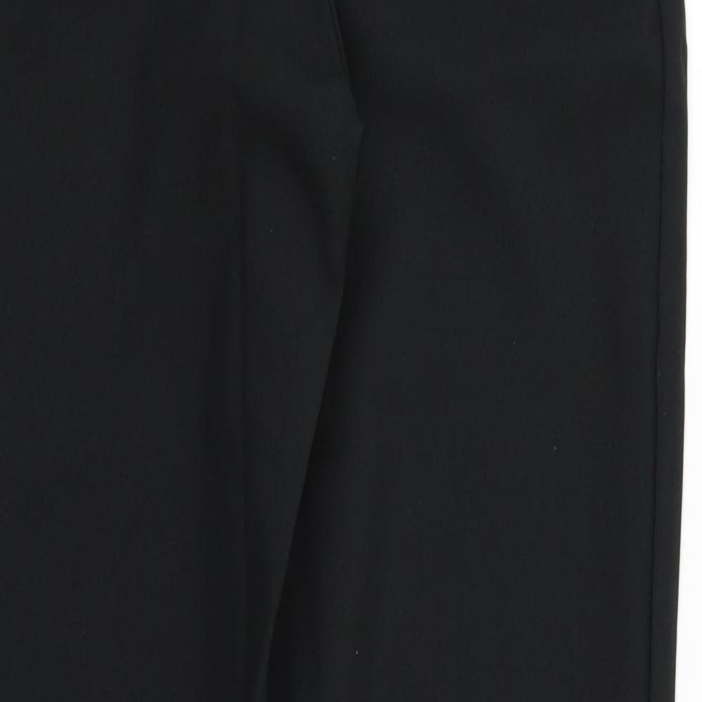 Finesse Womens Black   Dress Pants Trousers Size 10 L31 in