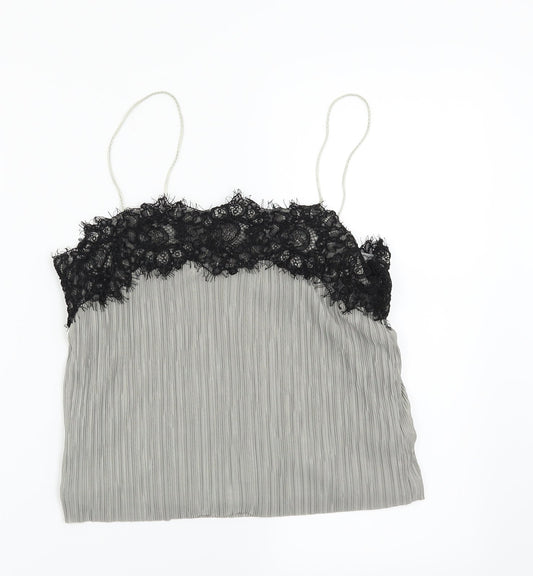 Womens UK Size M Pins & Needles Grey Camisole Blouse
