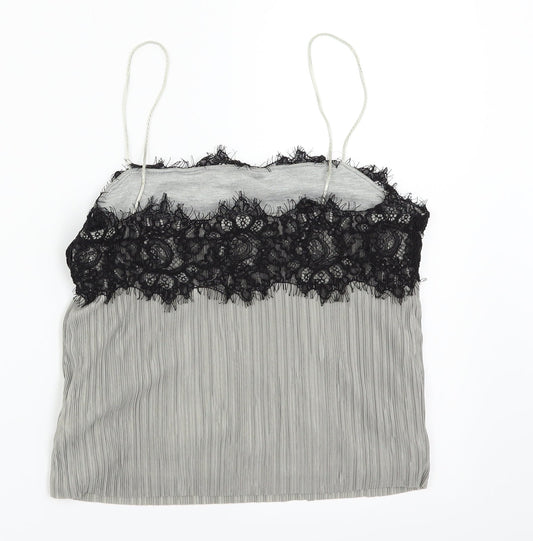 Womens UK Size M Pins & Needles Grey Camisole Blouse