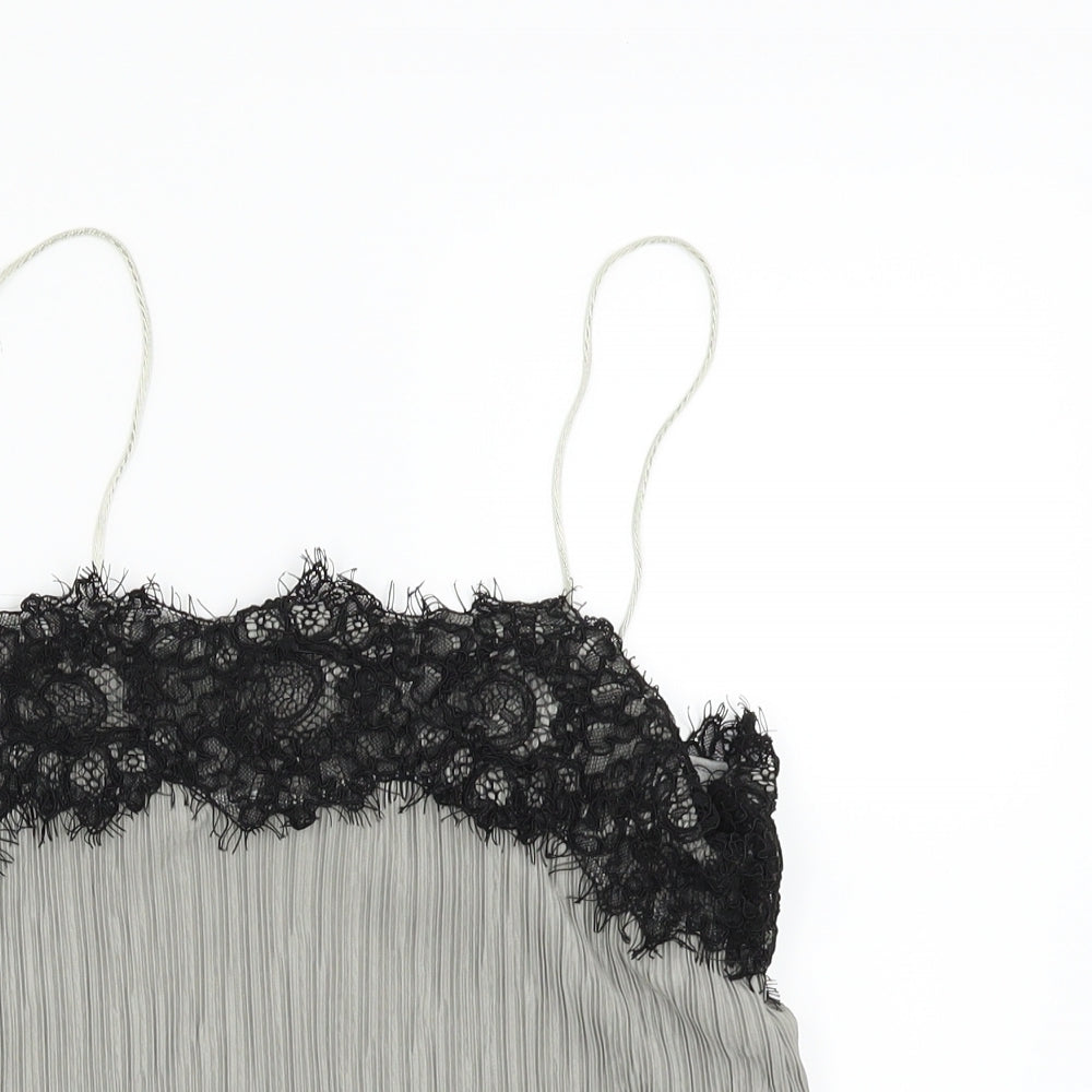 Womens UK Size M Pins & Needles Grey Camisole Blouse