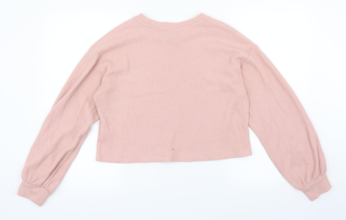 Forever 21 Womens Pink   Pullover Jumper Size M