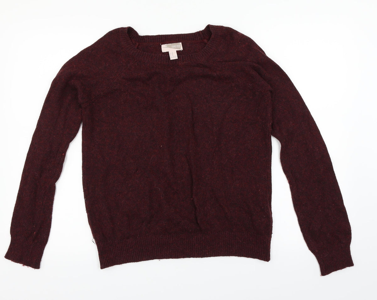 Forever 21 Womens Purple   Pullover Jumper Size M