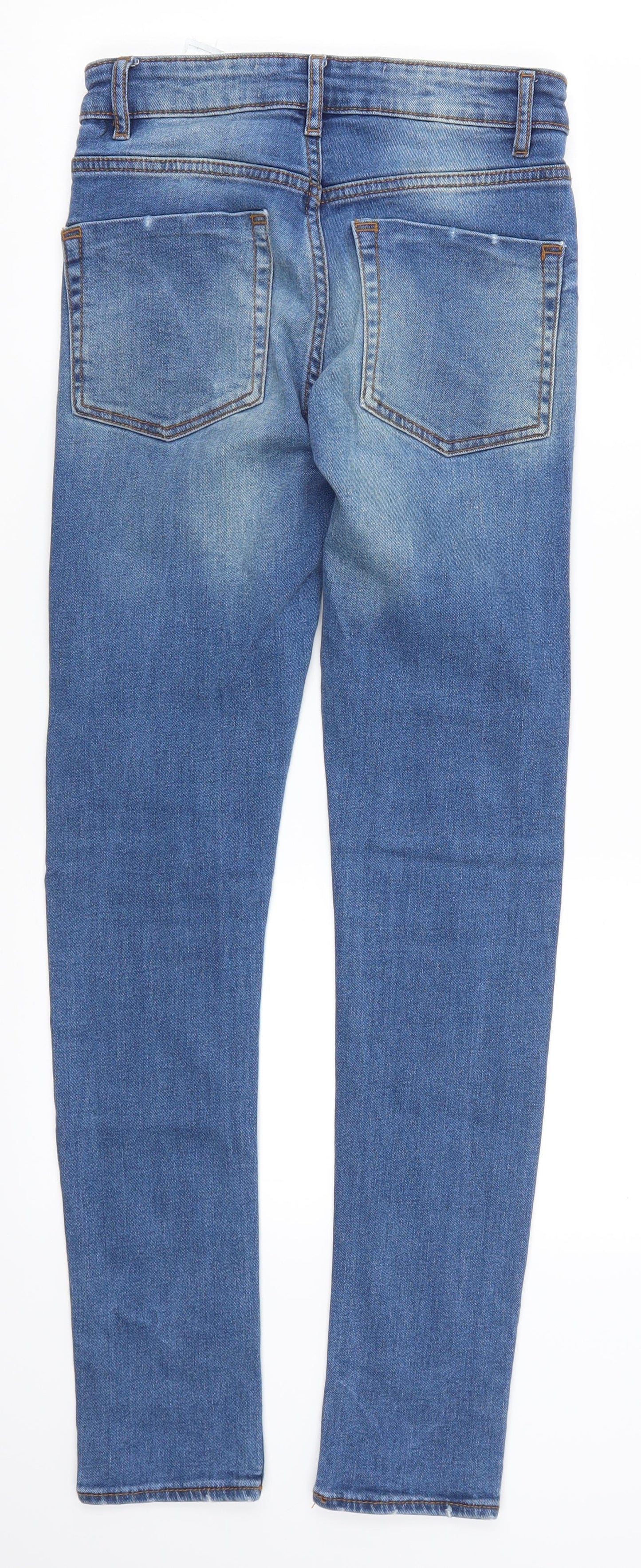 New Look Mens Blue  Denim Skinny Jeans Size 28 L29 in