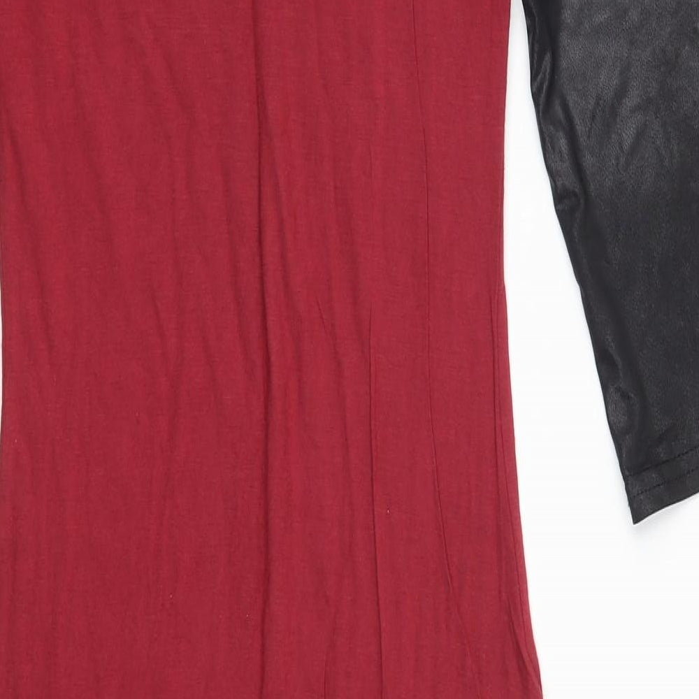 Atmosphere Womens Red   T-Shirt Dress  Size 10