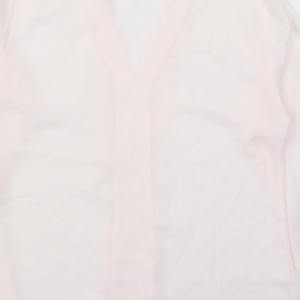 Womens UK Size S IVIVI Pink Basic Blouse