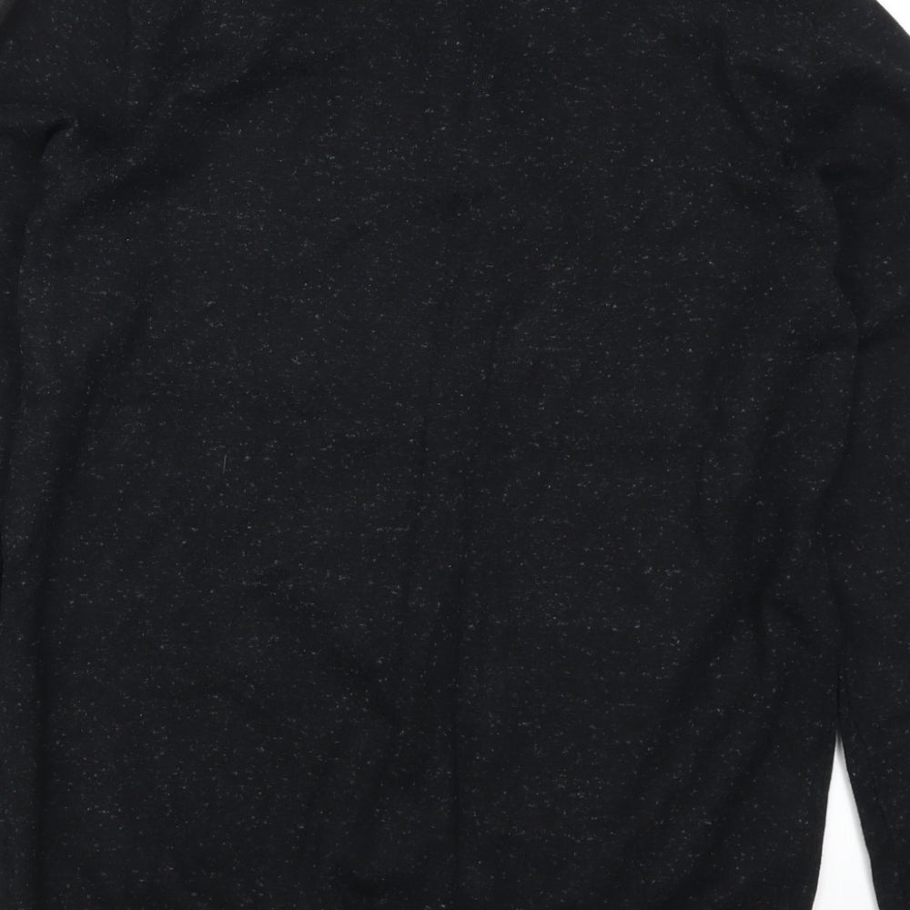 Easy Mens Black   Pullover Jumper Size M